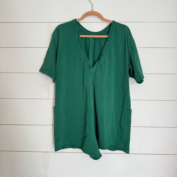 NWOT free people FP MOVEMENT HOT SHOT TEE ROMPER - Picture 7 of 15